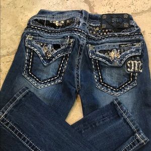 Miss me jeans size 24 straight